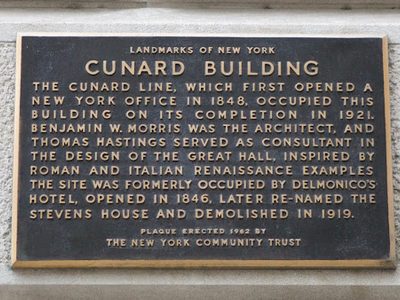 Cunard Building