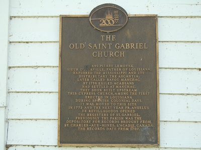 The Old Saint Gabriel Church