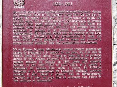 Sir John Alexander Macdonald 1815-1891