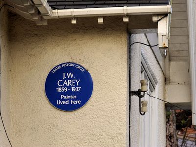 JW Carey plaque, Belfast