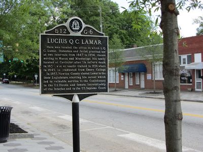 "Lucius Q. C. Lamar"