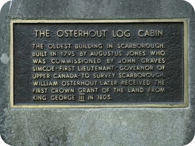 The Osterhout Log Cabin