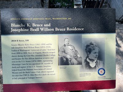 Blanche K. Bruce and Josephine Beal Willson Bruce Residence