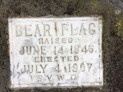 Bear Flag Raised June 14, 1846
