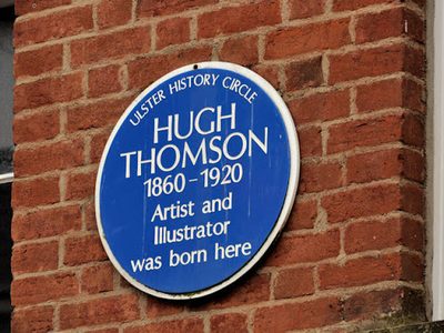 Hugh Thomson plaque, Coleraine