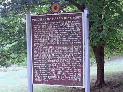 MARAIS DES CYGNES MASSACRE
