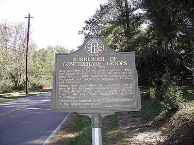 Surrender of Confederate Troops May 12, 1865