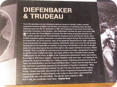 Diefenbaker & Trudeau