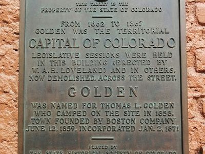 Capital of Colorado/Golden