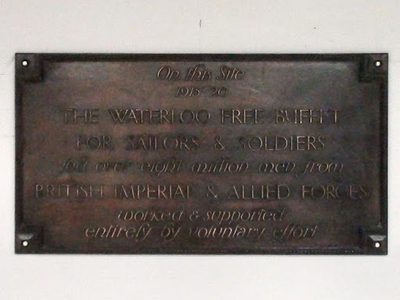 The Waterloo Free Buffet For Soldiers and Sailors