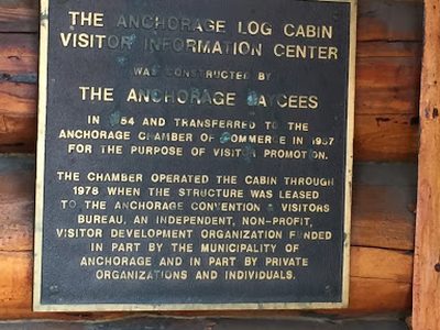 The Anchorage Log Cabin Visitor Information Center