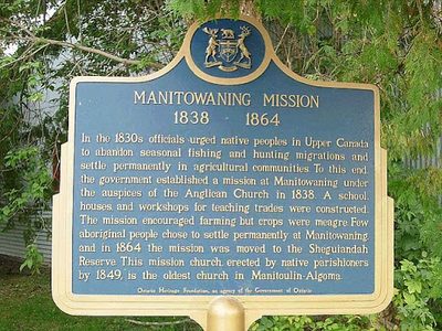 Manitowaning Mission 1838-1864