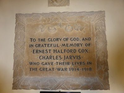 Church of St Mary: War memorial