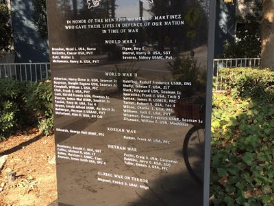 Martinez War Memorial
