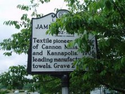 JAMES W. CANNON 1852-1921