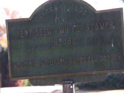 Circa 1830 Pettigrew-White-Stamps House
