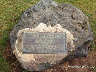 Juan Bautista de Anza, San Francisco