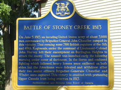 Battle of Stoney Creek 1813