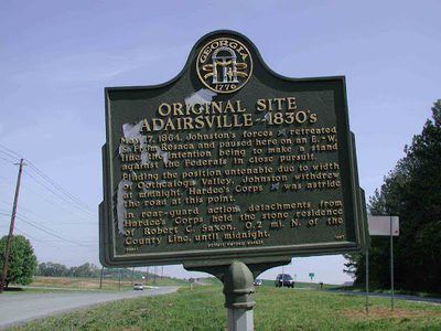 Original Site Adairsville-1830's