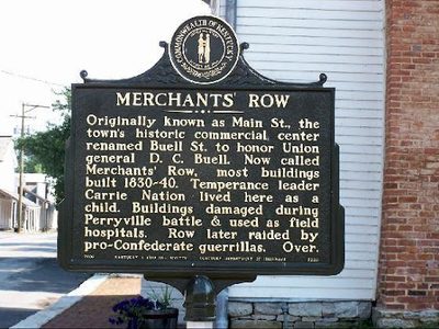 Historical Marker on Merchant's Row