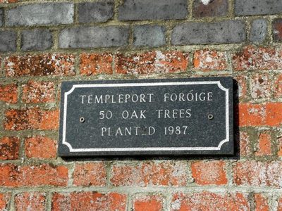 Plaque, Templeport Foróige (Empowering youth)