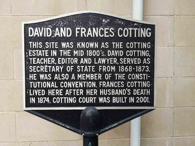 David and Frances Cotting