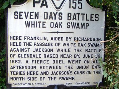 Seven Days Battles White Oak Swamp