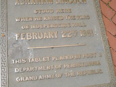Abraham Lincoln Stood Here