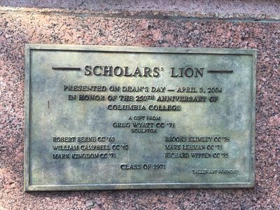 Scholars' Lion