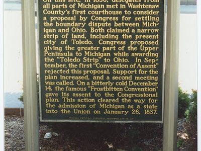 Michigan Becomes a State