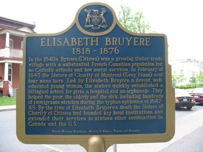 Élisabeth Bruyère 1818-1876