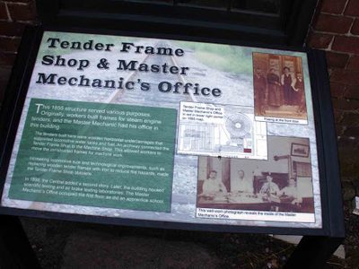 Tender Frame Shop & Master Mechanic's Office