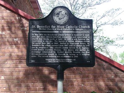 St. Benedict the Moor Catholic Church ~ Mother Church of Black Catholics in Georgia