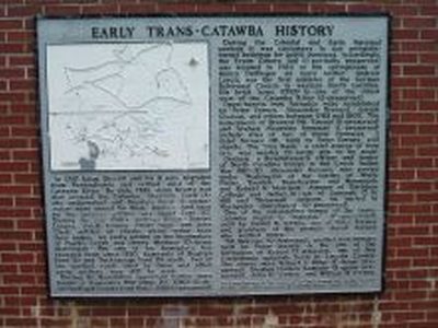 EARLY TRANS-CATAWBA HISTORY