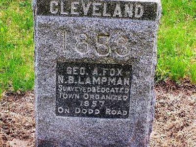 Cleveland Historical Marker