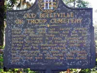Old Belleville or Troup Cemetery