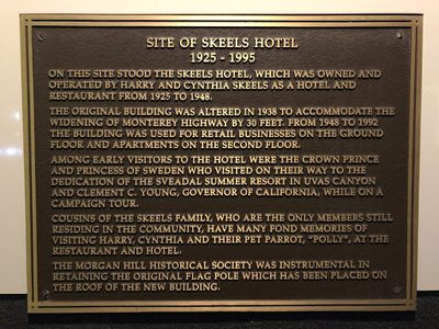 SITE OF SKEELS HOTEL