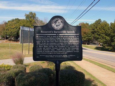Roosevelt's Barnesville Speech