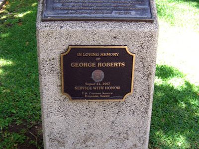 Honolulu Customs Office marker