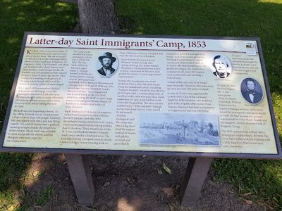 Latter-day Saint Immigrants' Camp, 1853