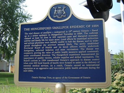 The Hungerford Smallpox Epidemic of 1884