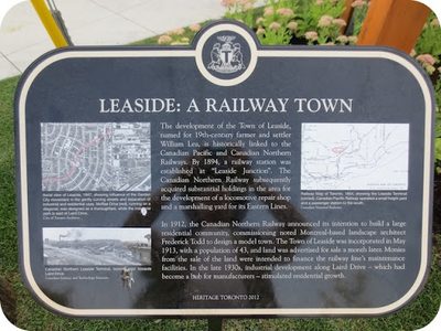 Leaside: A Railway Town
