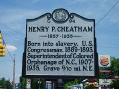 HENRY P. CHEATHAM 1857-1935