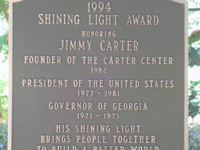 Jimmy Carter  - Shining Light Award