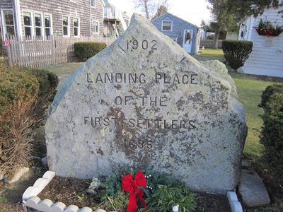 Landing Place of the First Settlers 1635