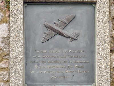 Barbican wall plaque - Plymouth