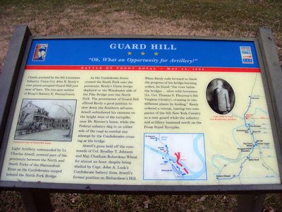 Guard Hill - Oh What an Opportunity for Artillery