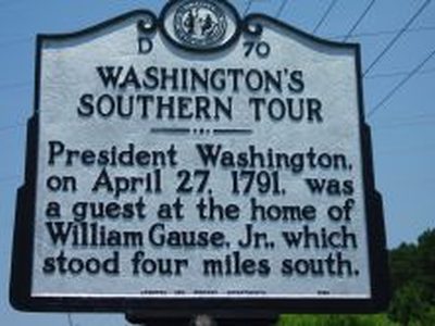 WASHINGTON'S SOUTHERN TOUR