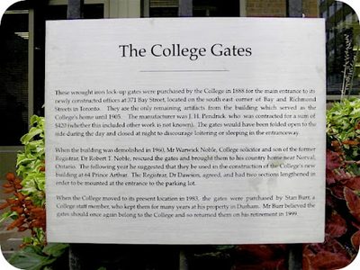 The College Gates