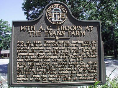 14th A.C. Troops at the Evans Farm